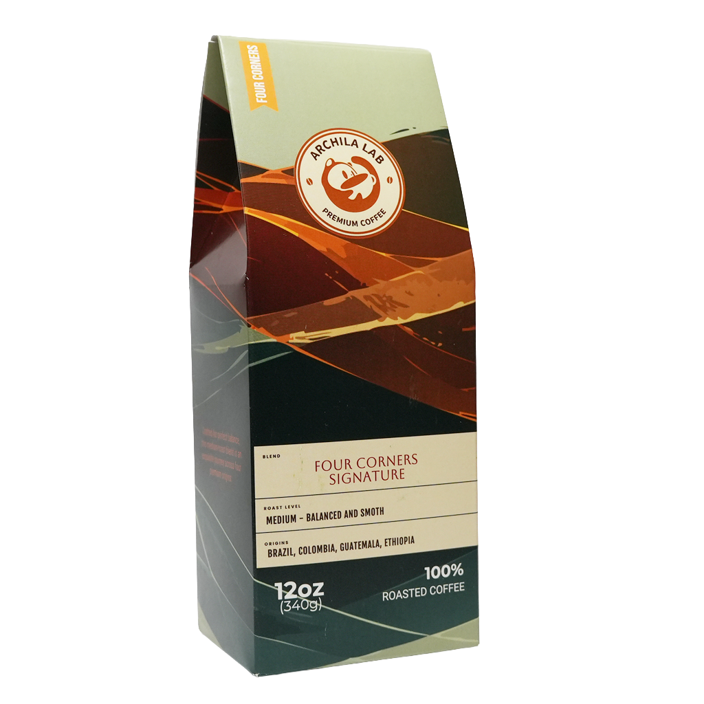 Four Corners Signature Medium Roast Coffee - Small Batch Specialty Blend