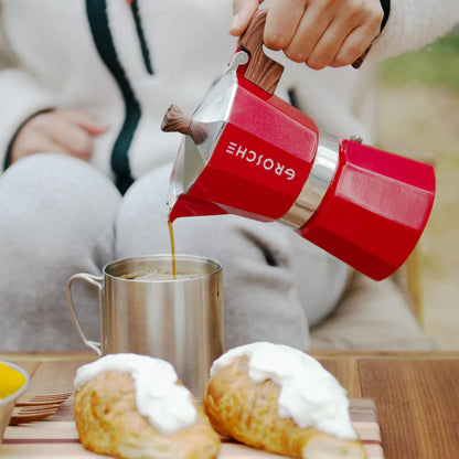 GROSCHE MILANO Stovetop Espresso Maker  - 3 cups