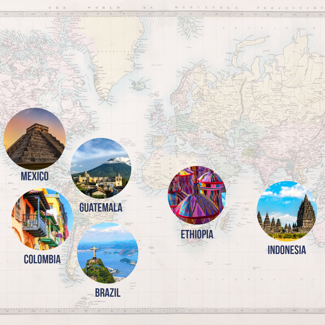 Archila Lab top world coffee sourcing regions 